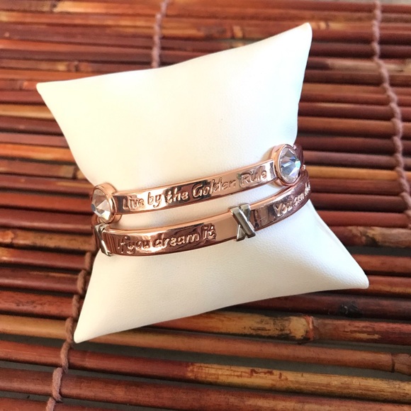 Mary Kay Small cuff Bangle Bracelets Rose Gold color - Picture 2 of 4
